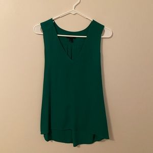 J. Crew Women’s Green V-Neck Blouse